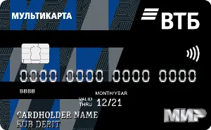 VTB - Debetovaya karta MIR